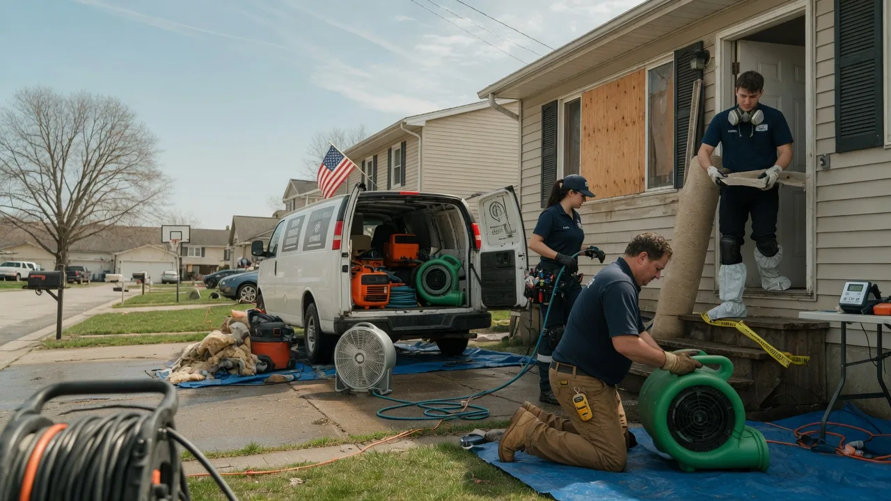 Water Damage Restoration in Bozman, MD near me